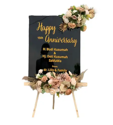 Papan Bunga Akrilik Kampung Anyar