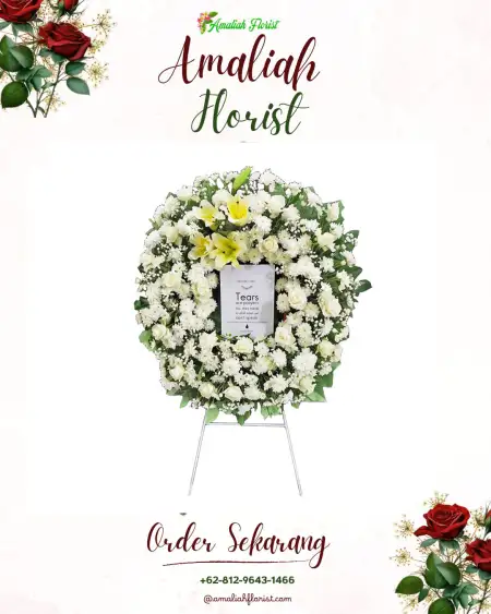 Krans Bunga Duka Kampung Anyar